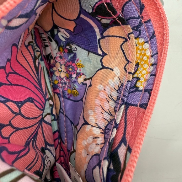 Vera Bradley Disney ID Holder Pink Bow MiniWallet Minnie Mouse Lanyard Key Chain - Picture 6 of 7